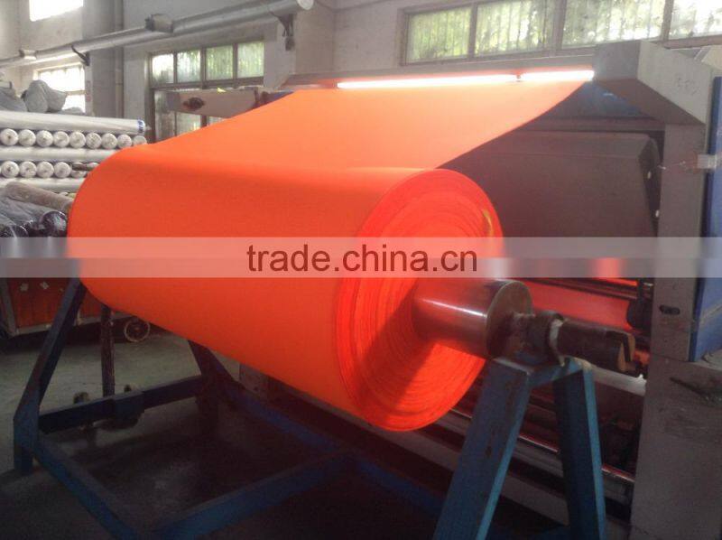 fluorescent orange Fire Retardant safety workwear Fabric