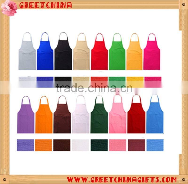 PVC coated kitchen waterproof apron promotional kitchen apron