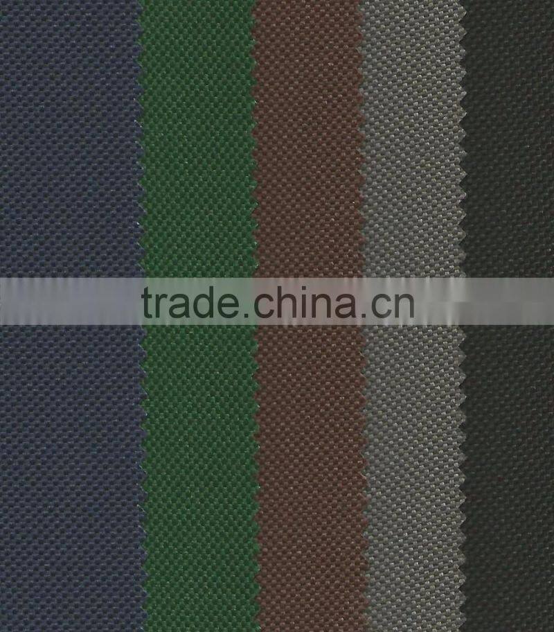 High Quality 100% Polyester Fabric 1800D PVC PU Factory Price