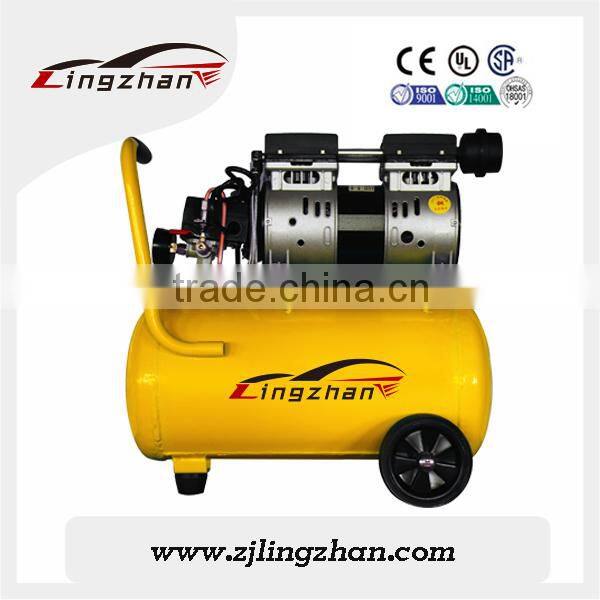 lingzhan single motor 55OW oir free mini air compressor for dental