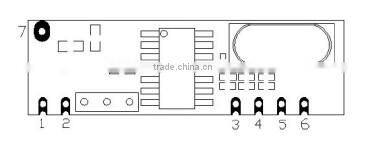 NiceRF 2014 SRX882 Strong Drive Super Heterodyne ASK RF Receiver Module