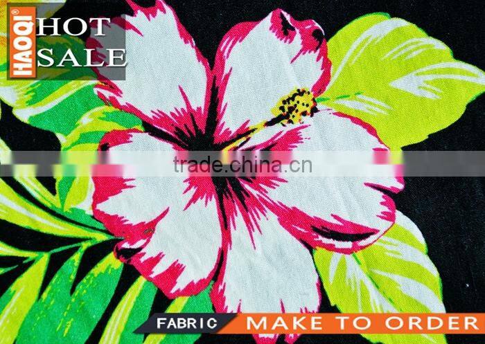 100% cotton fabric manufacturers woman wear fabrics wholesale zhejiang textile digital printed cotton poplin fabric