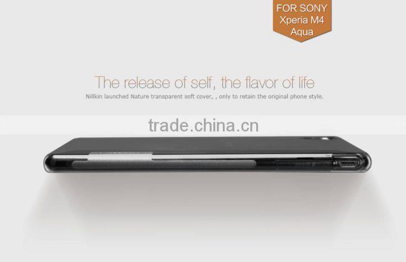 New high quality TPU soft case For Sony xperia M4 AQUA