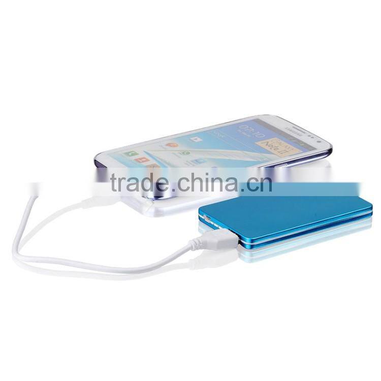 2016 high quality promotion gift rohs power bank 2600mah with custom logo