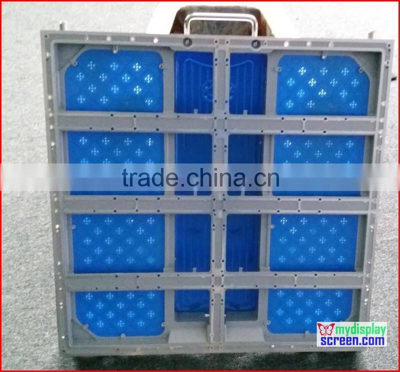 p4 indoor rental cabinet, die casting design,512mm*512mm, 4MM 1256*128 module use