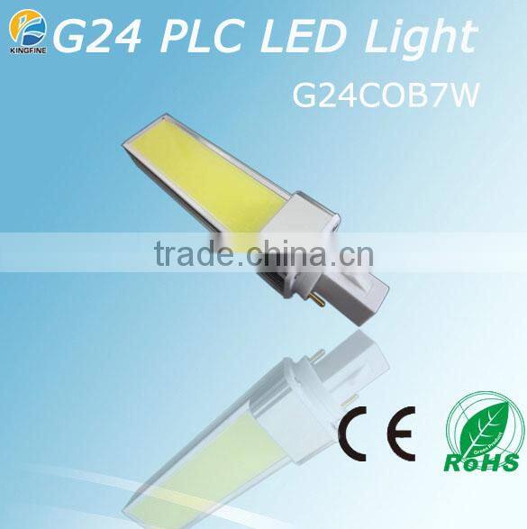 G24 5W Aluminum material COB LED LIGHT White color or Warm color