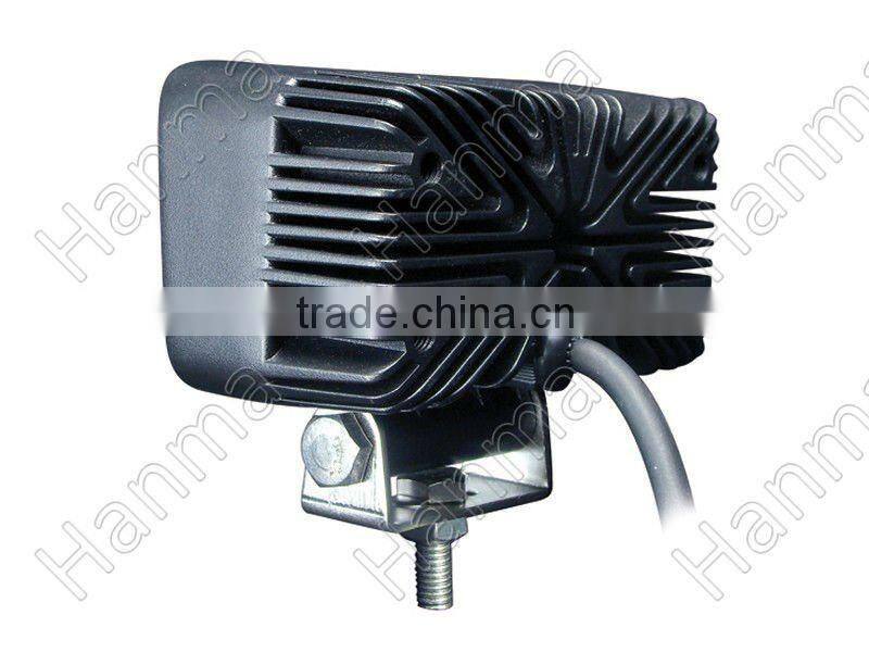 15W 4x4 rectangle truck led work light