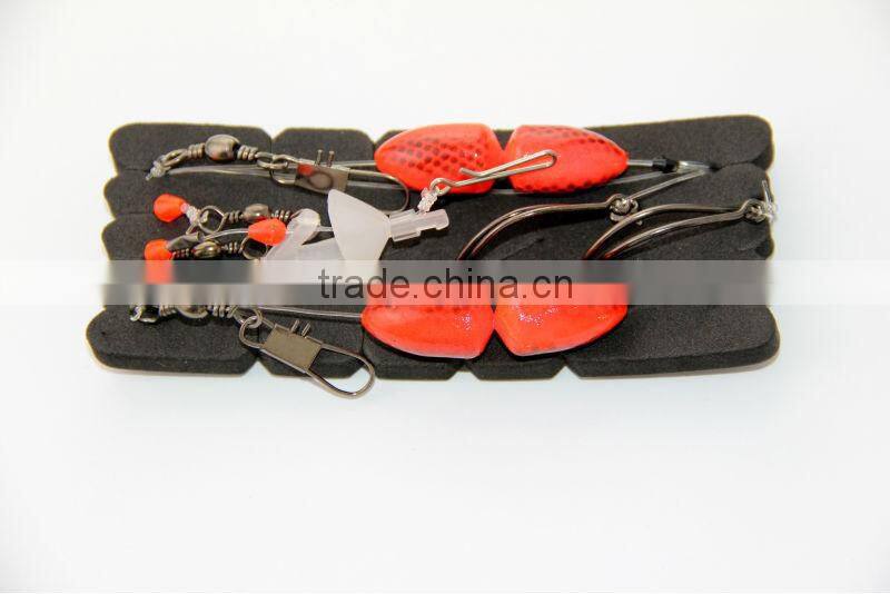 surfcasting rig pulley bullet float rig two trace long reach