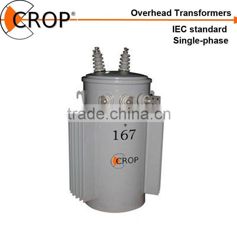 Single-phase overhead transformers 5-167kVA