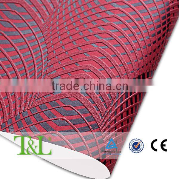 Eco-friendly screen rotary foamed design 3D Wallpaper