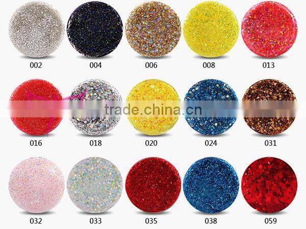 Beautiful colors soak off uv gel for nail art