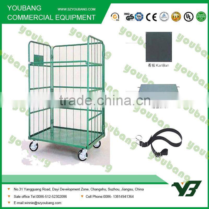heavy duty industrial roll cage container