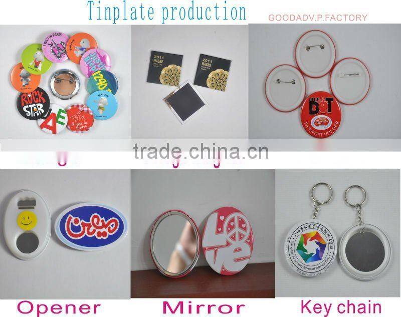 2015 Custom novelty round shape fridge magnet bottle opener