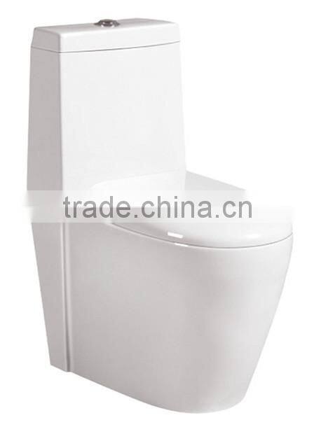 GC161 China Supplier One Piece Wall Mounted Toilet Bathroom Ceramic Toilet