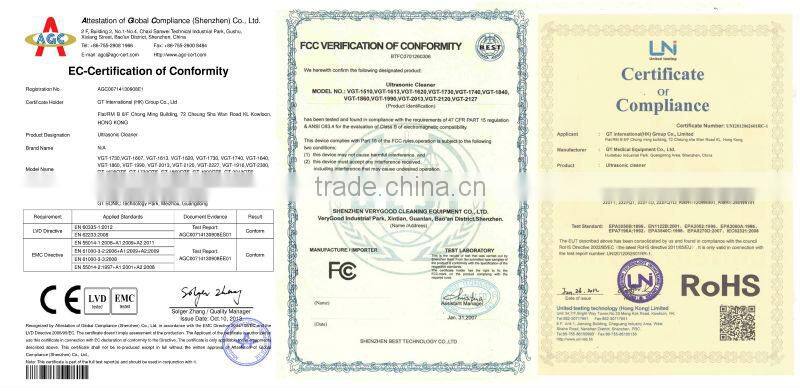 Ultrasonic scrubber cleaner VGT-1730QT