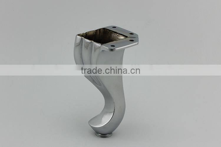 beautiful zinc alloy furniture stands HXM1053A legs for sofa/bed/furniture