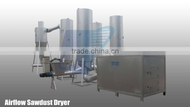Rotary Type Sawdust Dryer Machine