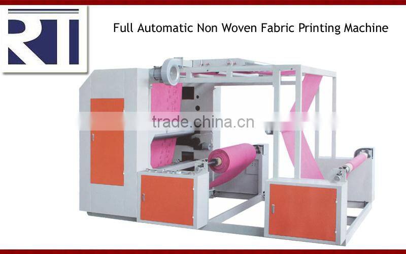 Full Automatic four color Non Woven Flexo Printing Machine