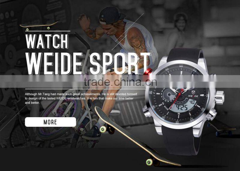 Watches Of Man LCD Luminous Digital Quartz Japan Movement 2015