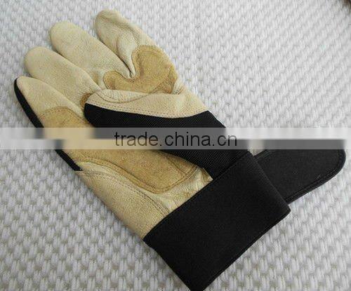 pigskin leather working gloves for oil working