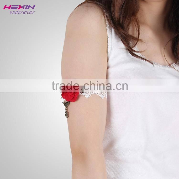White Small Flower Fashion Girls Armband Cheap Chain Fashion Bracelet