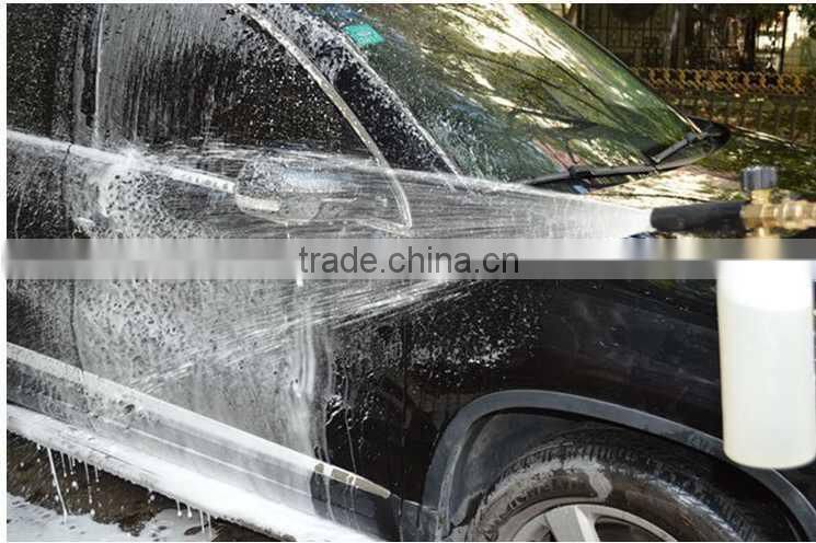 Brass snow foam spray with 1"4 in connector for washing cars motorcycles