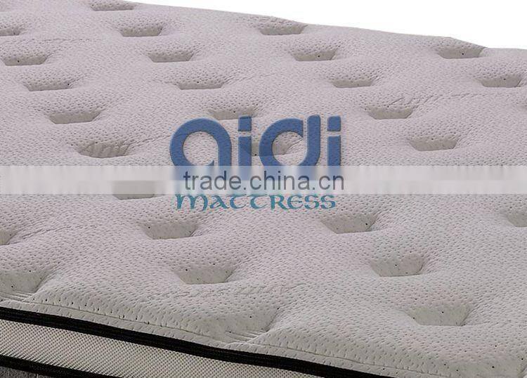 Modern Bedroom Furniture Polyurethane Foam Bamboo Pillow Top Pocket Spring Mattress AC-1403
