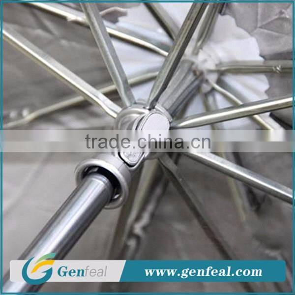 21" inch fold customized wine bottle umbrellas