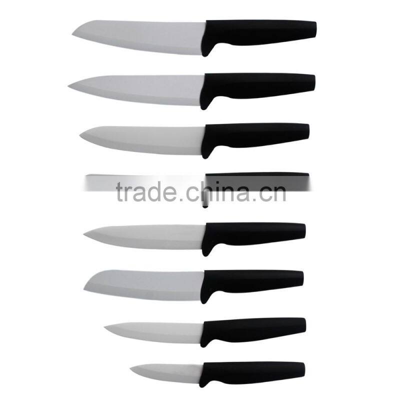 Ceramic Knife 3" Fruit knife, 4" Paring Knife, 5" Utility Knife, 6" Chef Knife, 7" Chef Knife Kitchen General use Knives