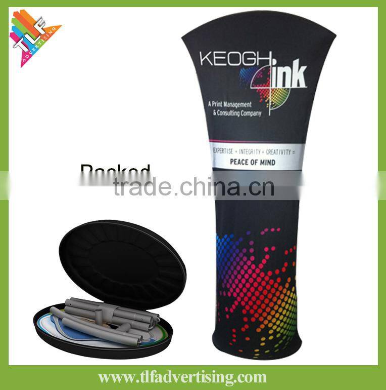 Pop Up Tension Fabric Display, 3x4 Fabric Tension Display.