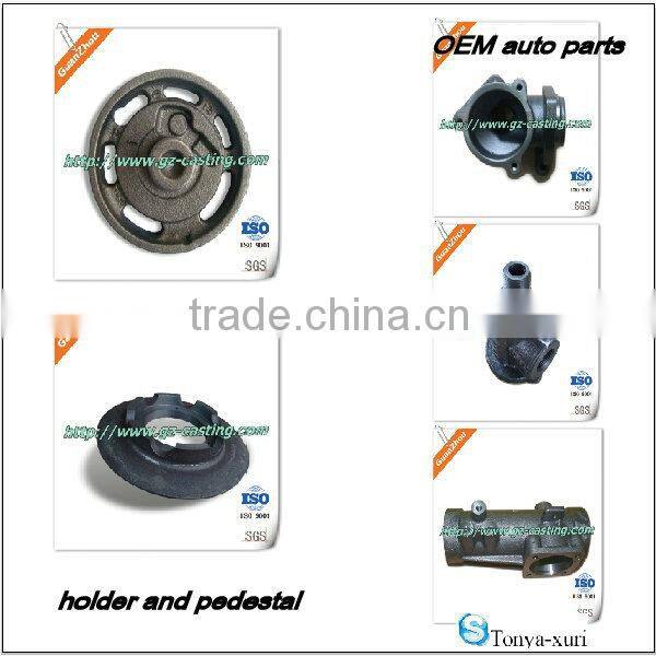cast iron casting OEM with supplied drawings or sample by China iron casting die casting supplier