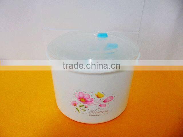 Microwave plastic bowl