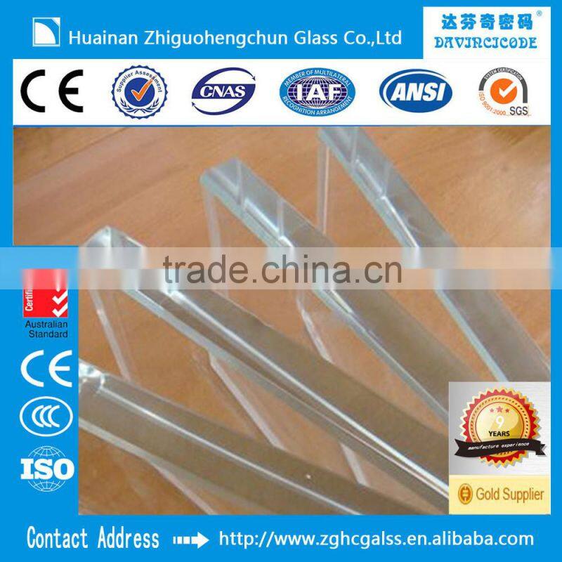 best quality 4 mm to 19 mm ultra clear glass