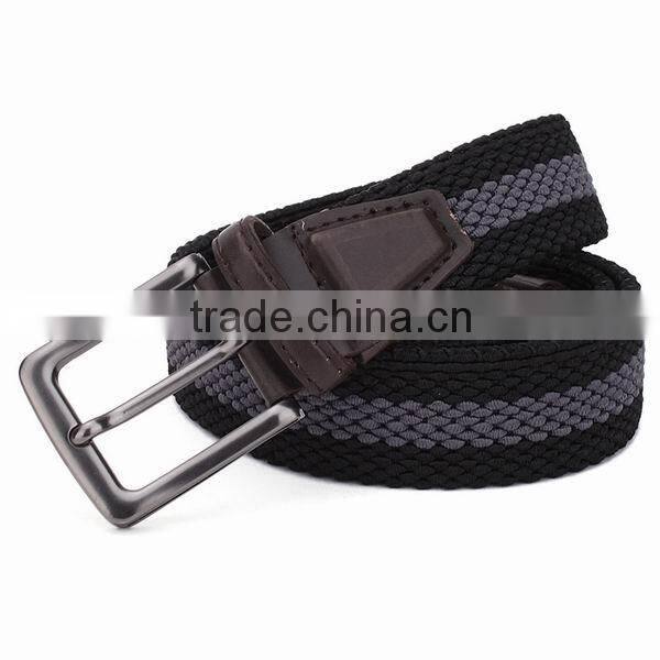 2014Fashion Braided Belt rayon yarn knitted belt