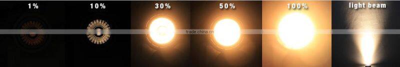 Hot Sale led spotlight led mr16 5w cob bulb CE ROHs Dimmable Sharp COB 2700K