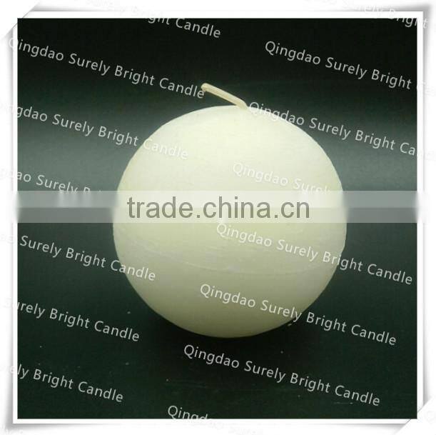 2015 christmas decoration high quality rustic ball candles