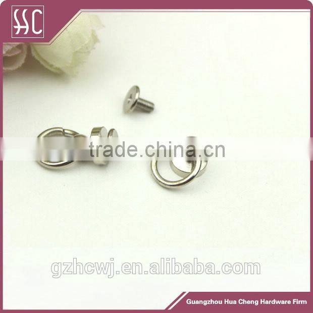 handbag hardware fittings, Guangzhou Hardware for handbag decoration,metal rivet for bag