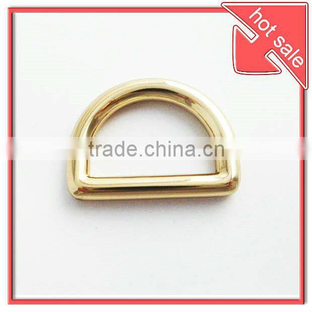 27mm Good qualtiy metal D ring for handbag ,bag metal D buckle