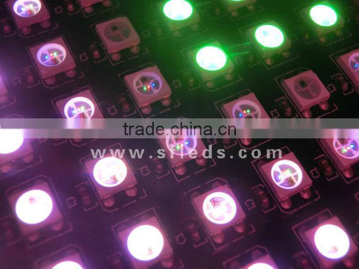 Rgb Led Matrix APA104 /WS2812 build-in IC flexible rgb led panel lighting