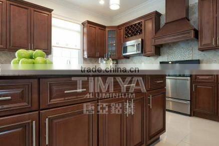 2016 New design modular kitchen cabinets Aluminium Kitchen Cabinet