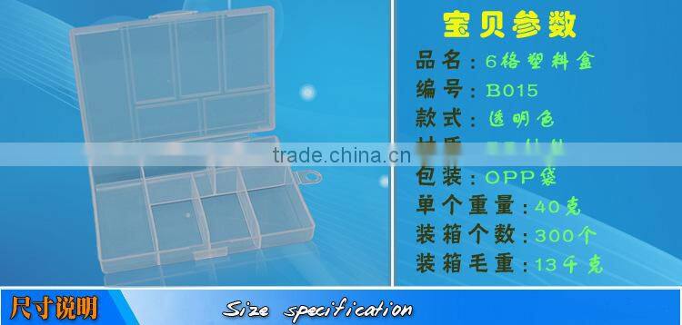 Plastic box / transparent box/ clear box