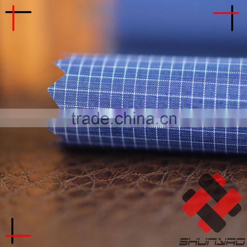 polyester nylon blended ultralight ripstop melange fabric for Down jacket