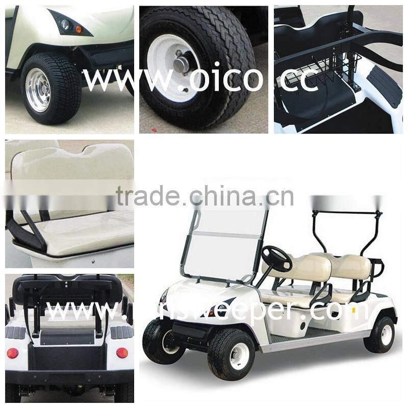 vacational village electric 4 person rain proof golf cart