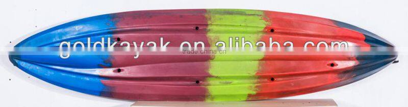 plastic three person kayak family kayak high quality