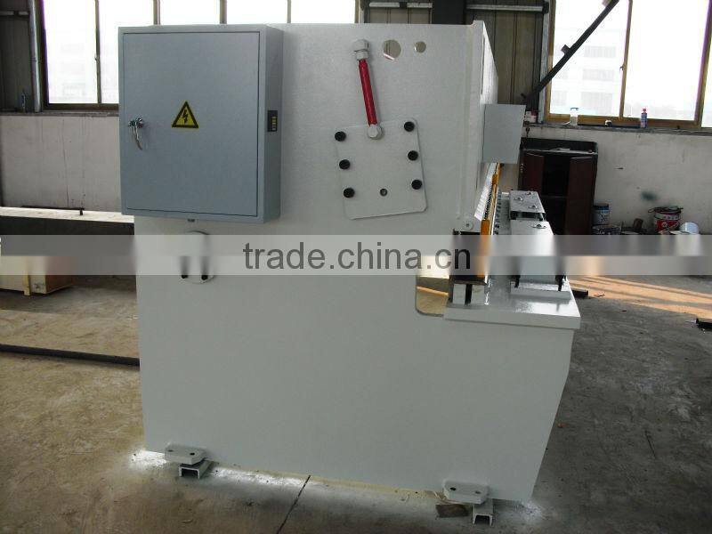 In stock QC12K hydraulic shearing machine, sheet metal cutting machine