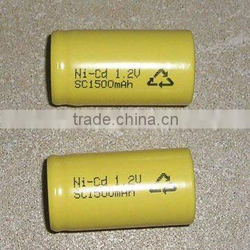 Nicd Sub-c rechargeable battery