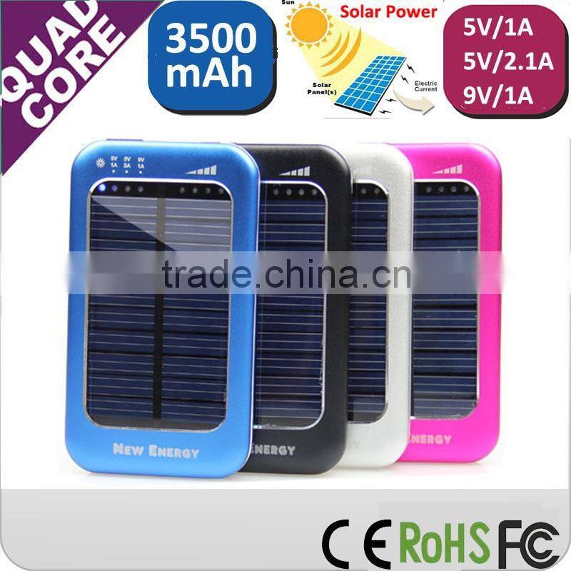 tomo solar power bank 3500mah solar power bank