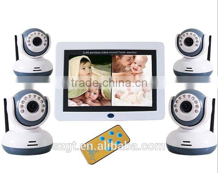 Digital Video Intercom 2 Camera 7 Wireless Baby Monitor