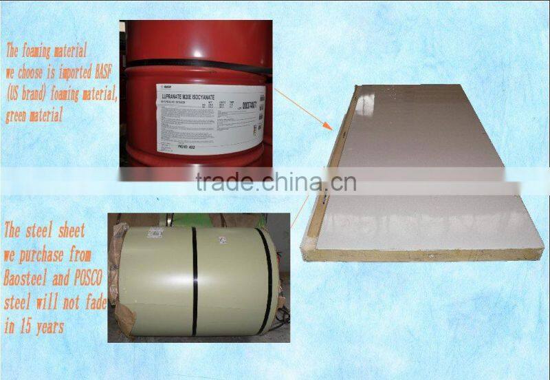 China standard cold room with PU panel for wholesale