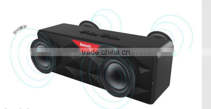 FM/TF card Bluetooth speakers portable speakers with ISO9001 CE RoHS